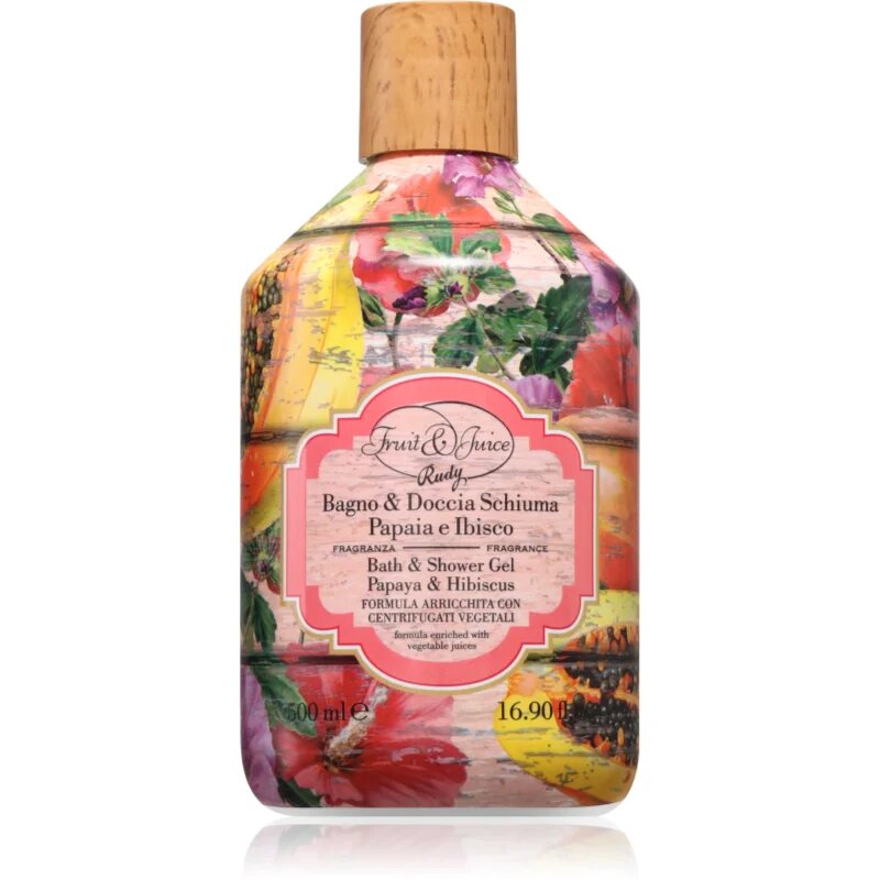 Rudy - Le Maioliche Papaya & Ibisco tusfürdő gél 500 ml