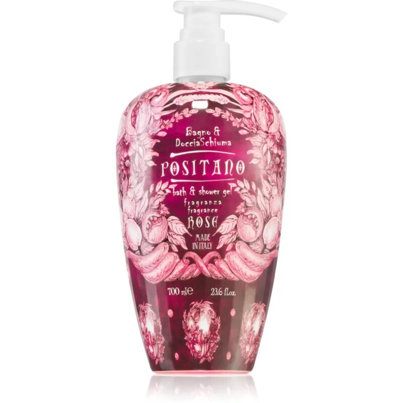 Rudy - Le Maioliche Positano Rosa Damascena tusoló hab fürdőbe 700 ml