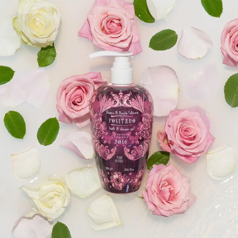 Rudy - Le Maioliche Positano Rosa Damascena tusoló hab fürdőbe 700 ml
