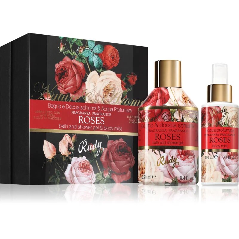 Rudy - Le Maioliche Roses ajándékszett hölgyeknek