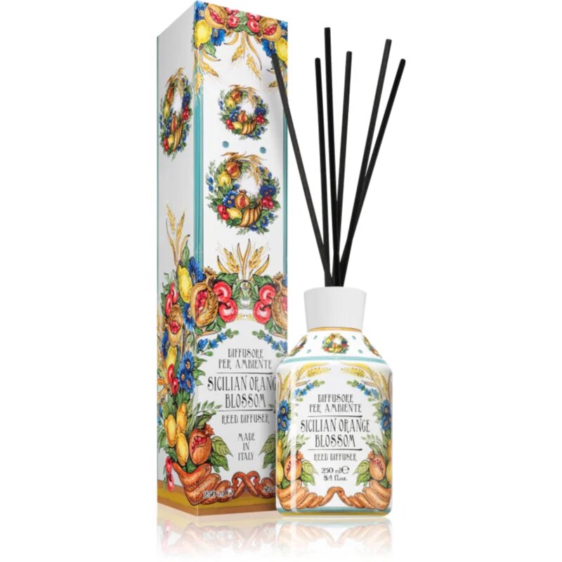 Rudy - Le Maioliche Sicilian Orange Blossom Aroma diffúzor töltettel 250 ml