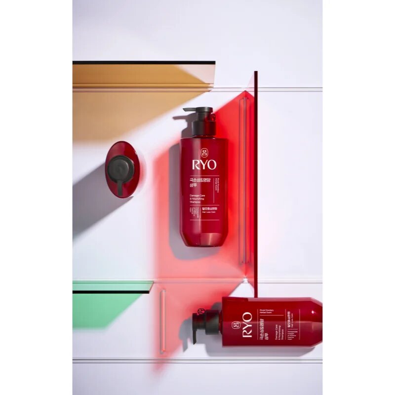 RYO Damage Care & Nourishing Shampoo intenzíven regeneráló sampon a károsult hajra 480 ml