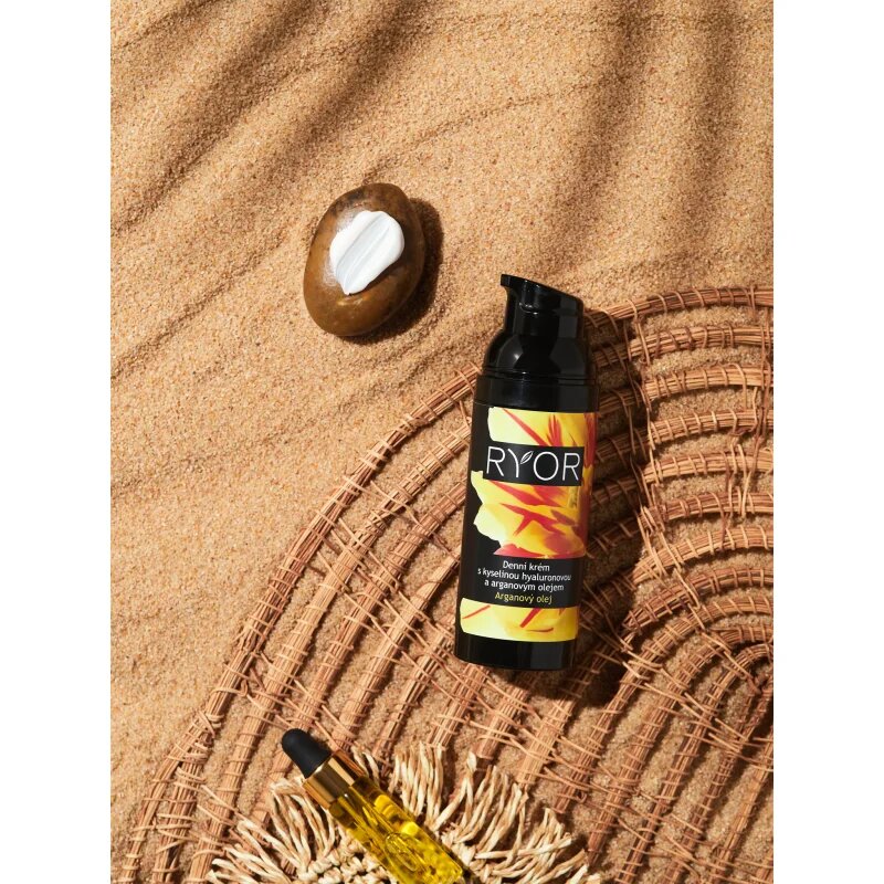 RYOR Argan Oil nappali krém hialuronsavval 50 ml
