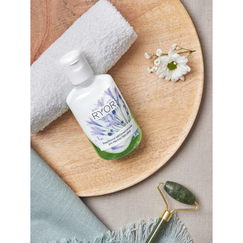 RYOR Cleansing And Tonization kétfázisú sminklemosó emulzió minden bőrtípusra 150 ml