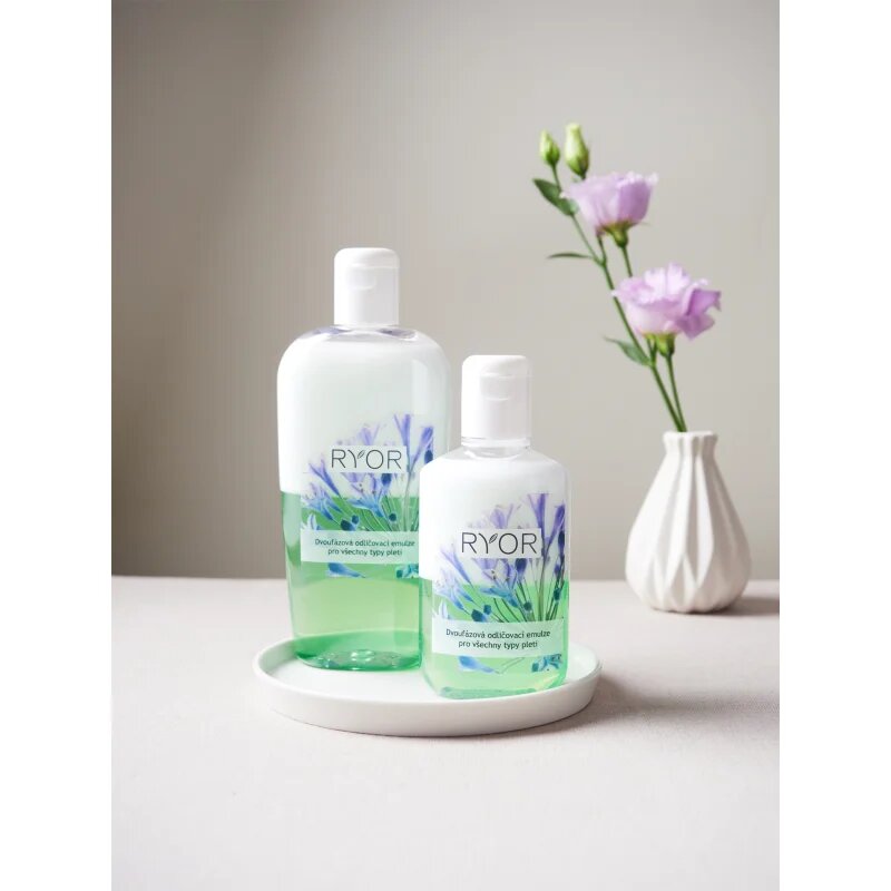 RYOR Cleansing And Tonization kétfázisú sminklemosó emulzió minden bőrtípusra 150 ml