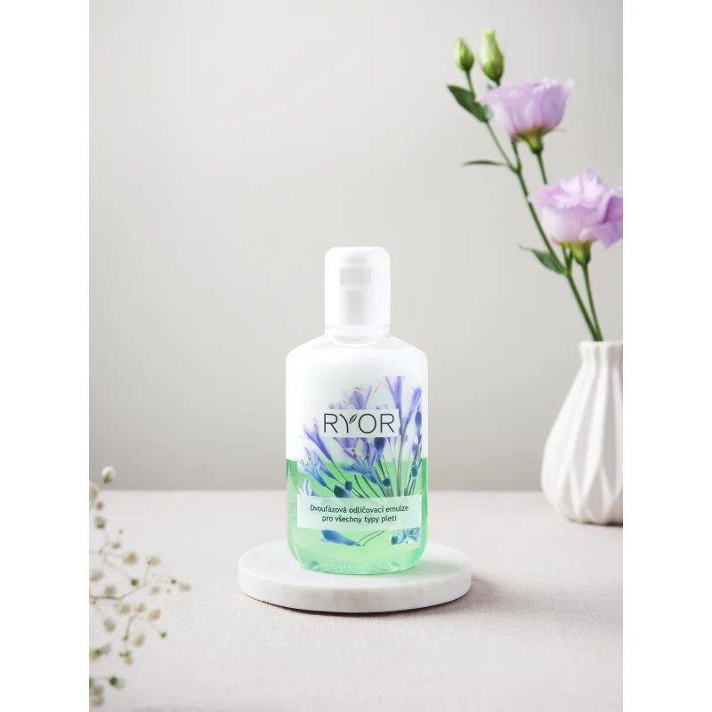 RYOR Cleansing And Tonization kétfázisú sminklemosó emulzió minden bőrtípusra 150 ml