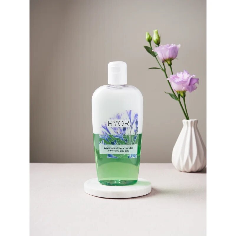 RYOR Cleansing And Tonization kétfázisú sminklemosó emulzió minden bőrtípusra 300 ml