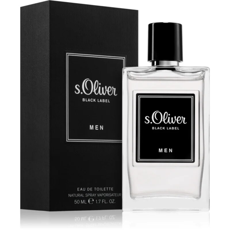s.Oliver Black Label Men Eau de Toilette uraknak 50 ml