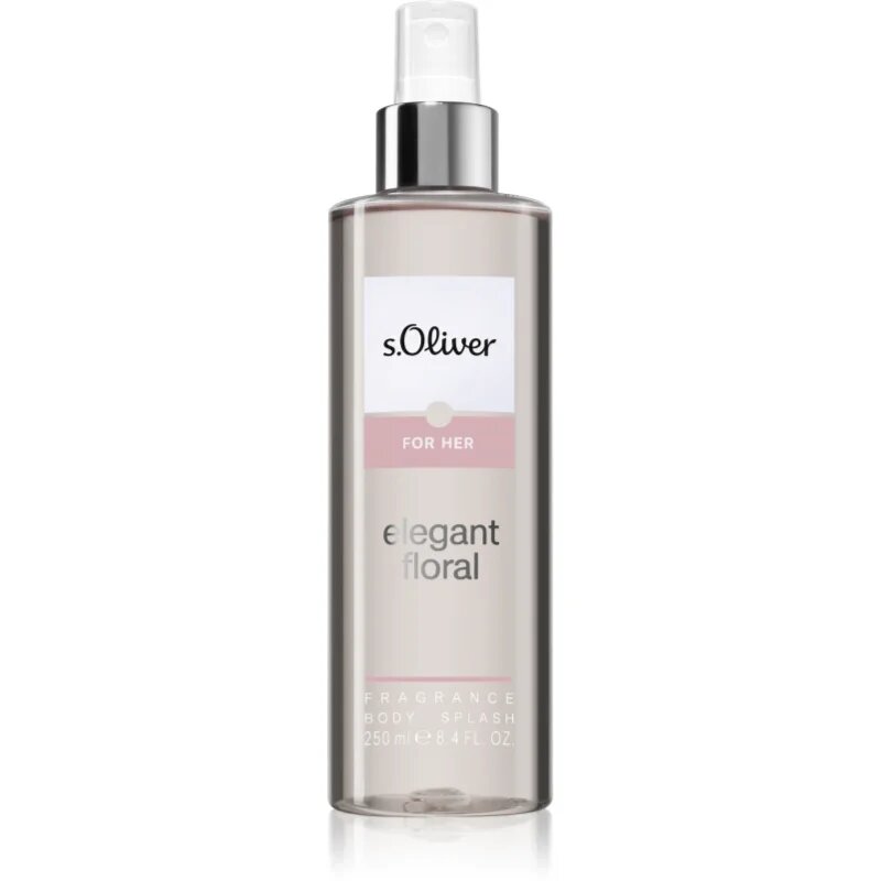 s.Oliver Elegant Floral For Her testápoló spray hölgyeknek 250 ml