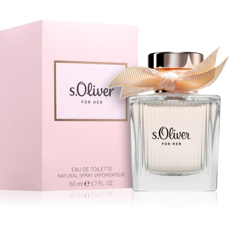 s.Oliver For Her Eau de Toilette hölgyeknek 50 ml