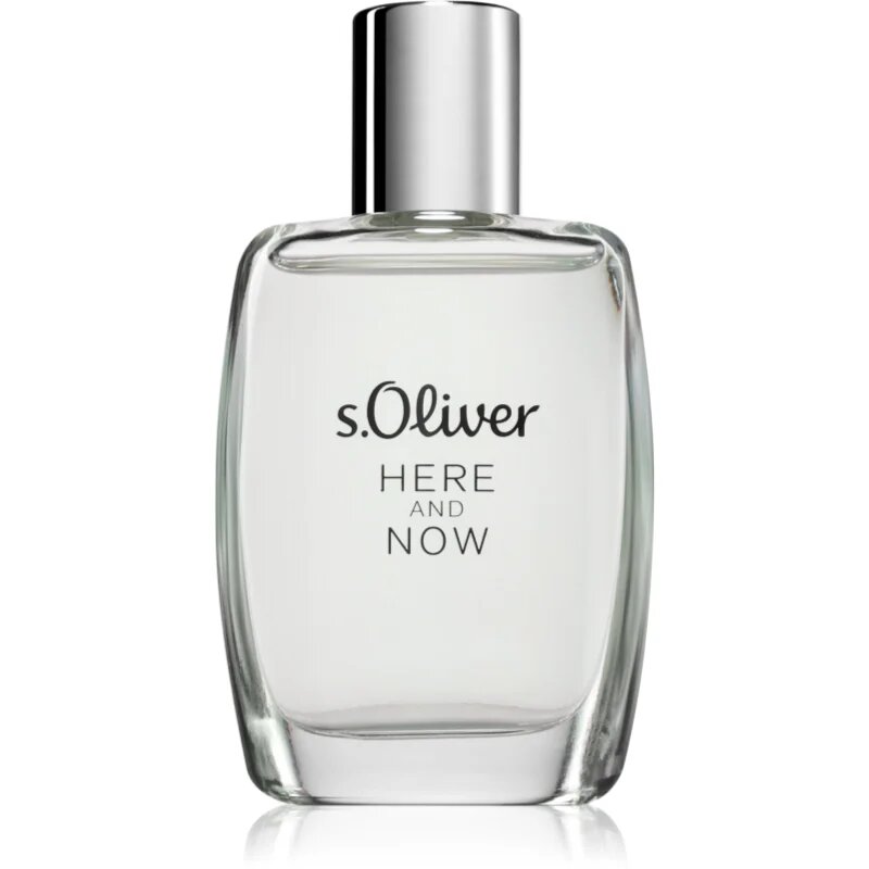 s.Oliver Here and Now Men Eau de Toilette uraknak 30 ml
