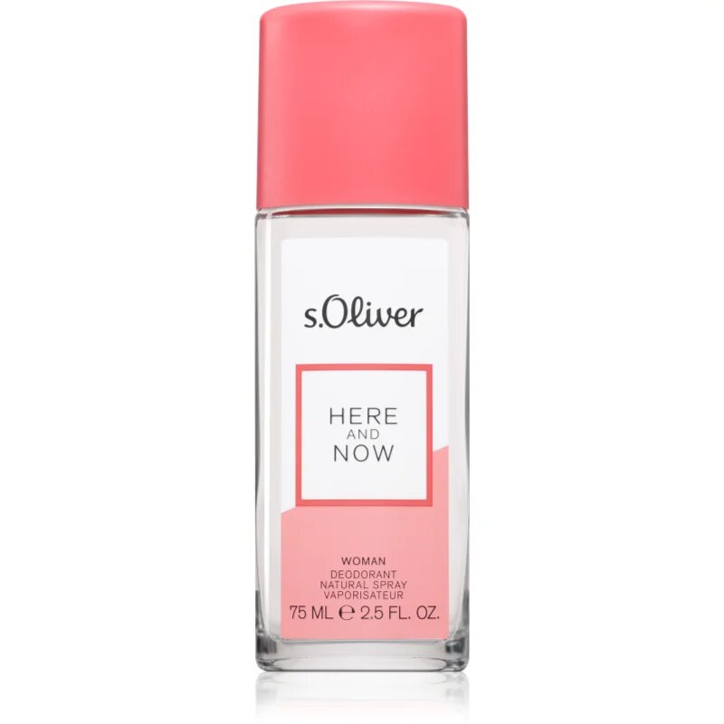 s.Oliver Here and Now Women Deo szórófejjel hölgyeknek 75 ml