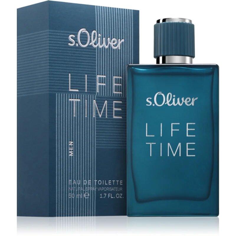 s.Oliver Life Time Men Eau de Toilette uraknak 50 ml