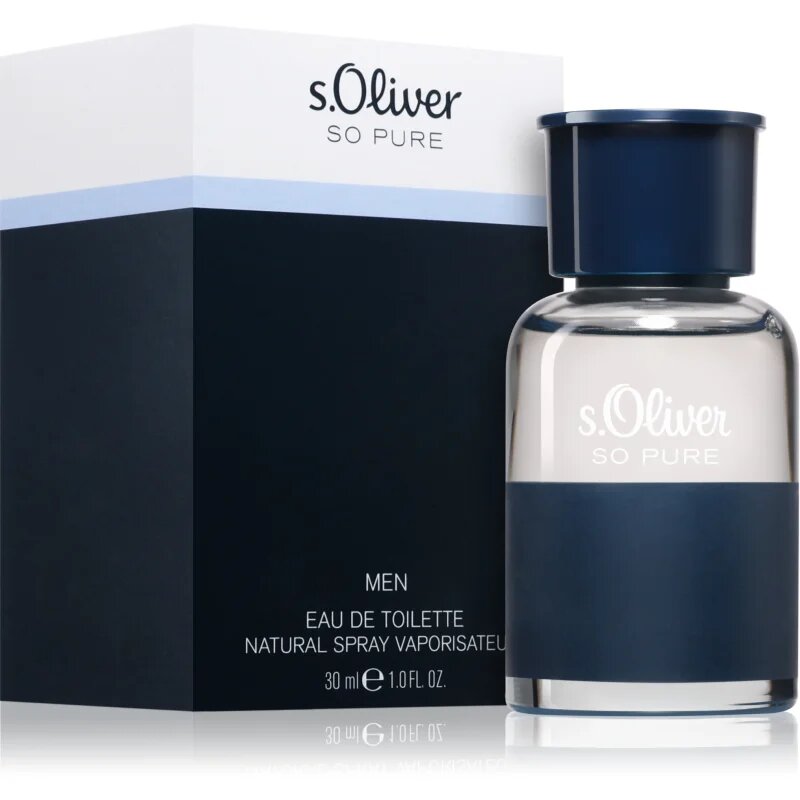 s.Oliver So Pure Men Eau de Toilette uraknak 30 ml
