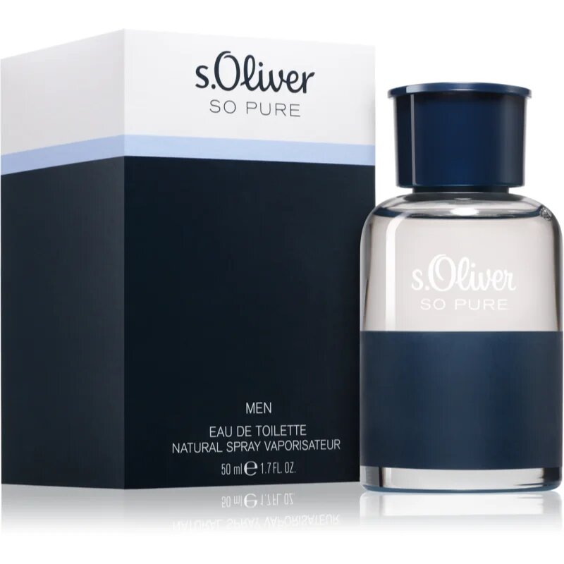 s.Oliver So Pure Men Eau de Toilette uraknak 50 ml
