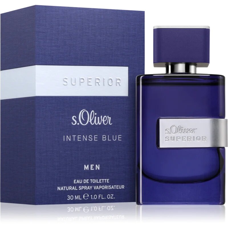 s.Oliver Superior Intense Blue Eau de Toilette uraknak 30 ml
