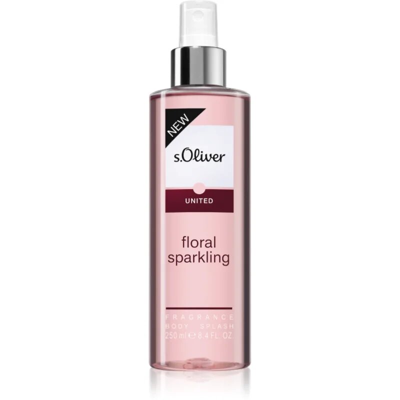 s.Oliver United Floral Sparkling testápoló spray hölgyeknek 250 ml