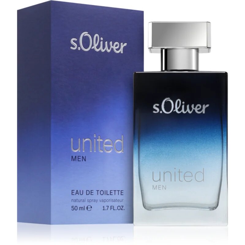 s.Oliver United Men Eau de Toilette uraknak 50 ml