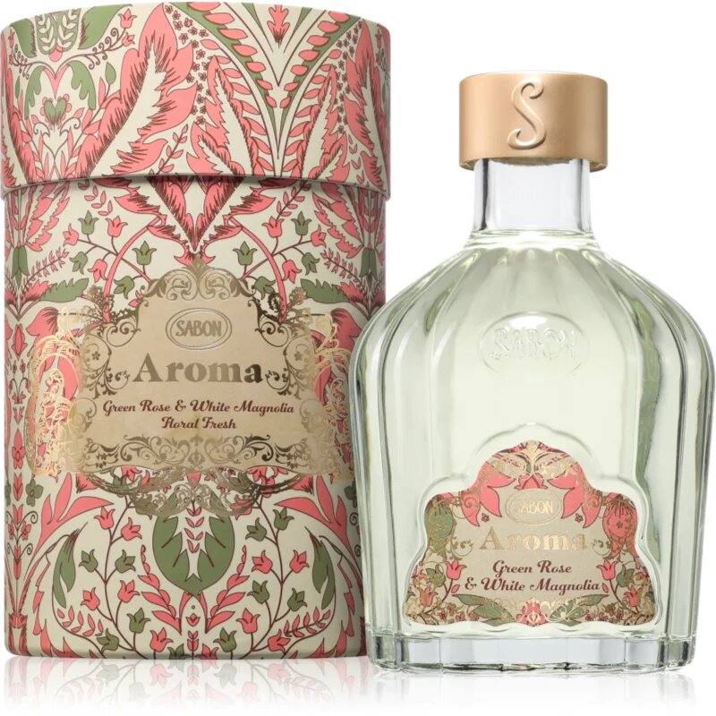 Sabon Green Rose & White Magnolia Aroma diffúzor töltettel 245 ml