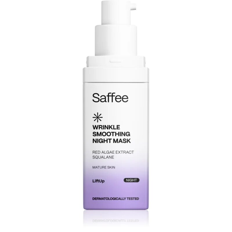 Saffee LiftUp Wrinkle Smoothing Night Mask éjszakai maszk a ráncok ellen 30 ml