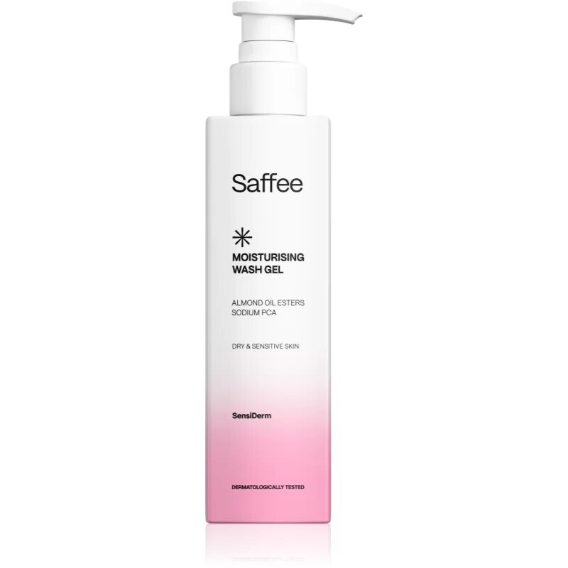Saffee SensiDerm Moisturising Wash Gel hidratáló tisztító gél száraz és érzékeny bőrre 200 ml