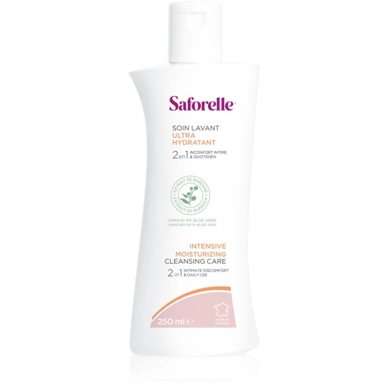 Saforelle Ultra Hydratant intenzív hidratáló gél intim higiéniára 250 ml