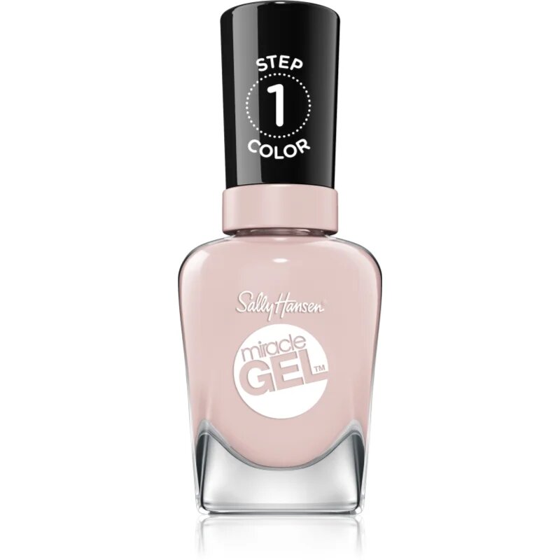 Sally Hansen Miracle Gel™ géles körömlakk UV/LED lámpa használata nélkül árnyalat 232 Tutu the Ballet 147 ml
