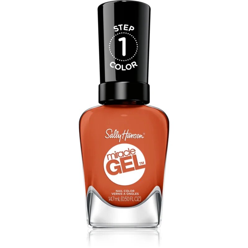 Sally Hansen Miracle Gel™ géles körömlakk UV/LED lámpa használata nélkül árnyalat 388 A Hot Minute 147 ml