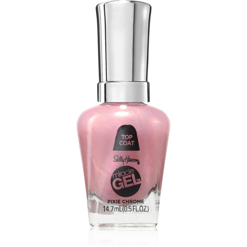 Sally Hansen Miracle Gel™ géles körömlakk UV/LED lámpa használata nélkül árnyalat Pixie Chrome 14.7 ml