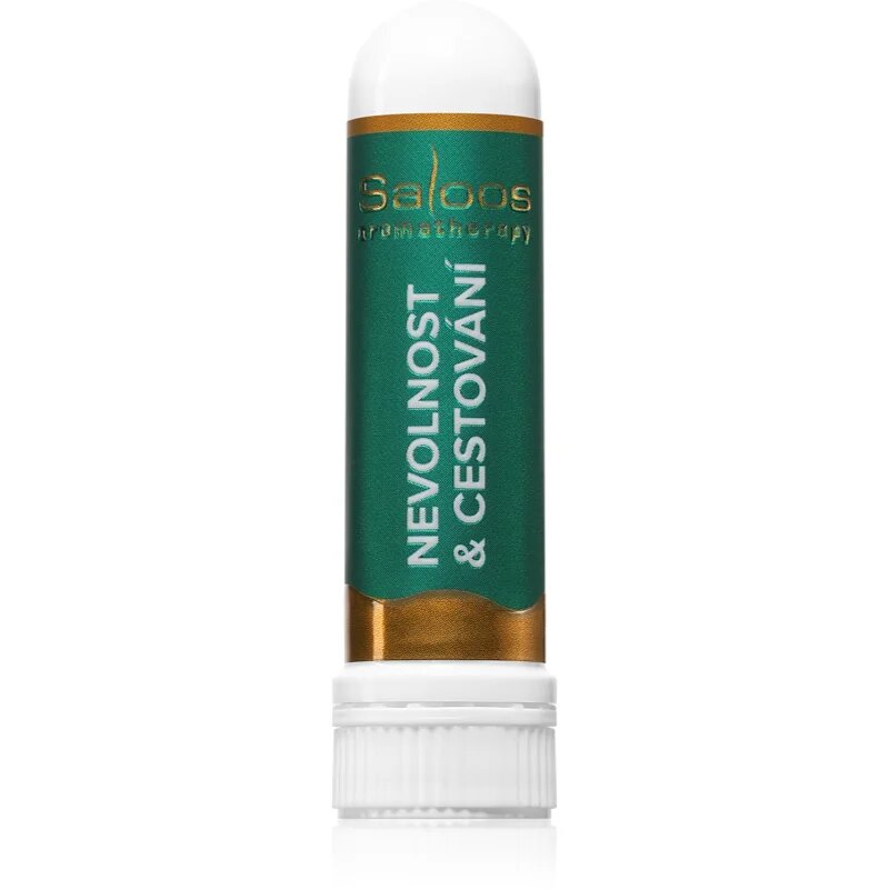 Saloos Aromatherapy Nevolnost & Cestování inhalálóstift esszenciális olajokkal 1 db