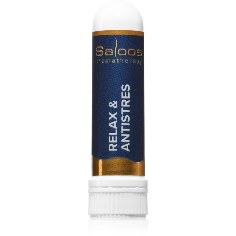 Saloos Aromatherapy Relax & Antistres inhalálóstift esszenciális olajokkal 1 db