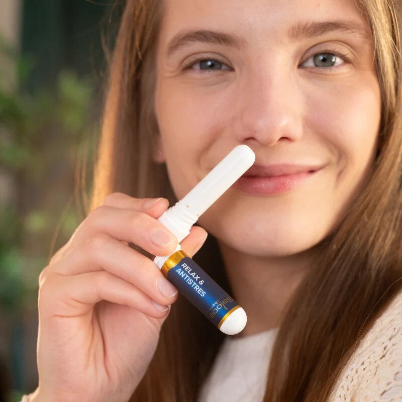 Saloos Aromatherapy Relax & Antistres inhalálóstift esszenciális olajokkal 1 db