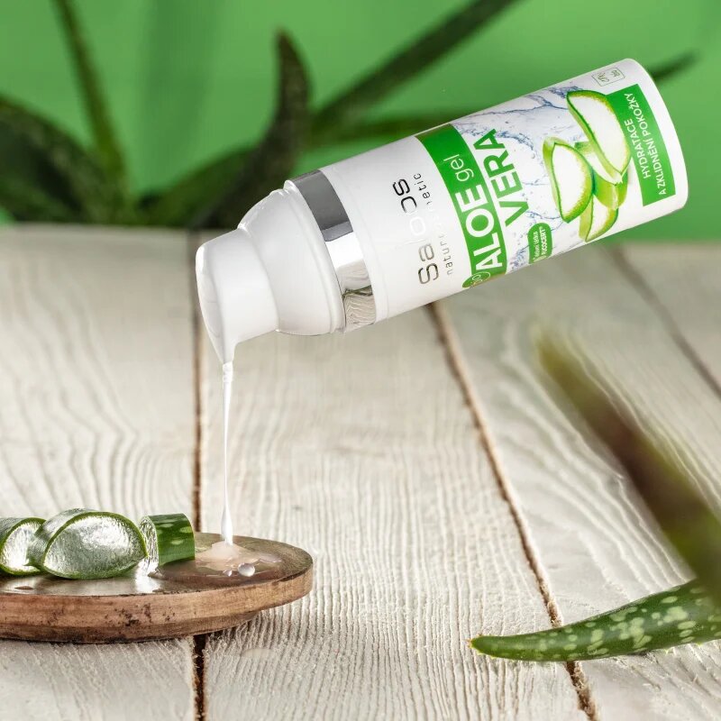 Saloos Bio Aloe Vera frissítő gél a száraz és érzékeny bőrre 50 ml