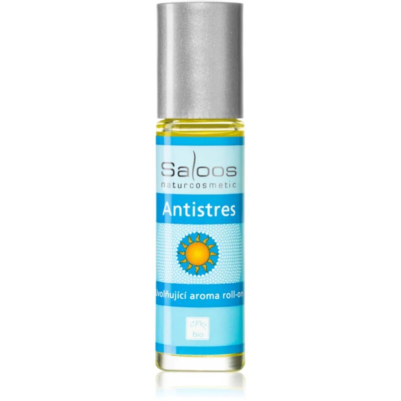 Saloos Bio Aroma Antistress roll-on a fáradtság jelei ellen 9 ml