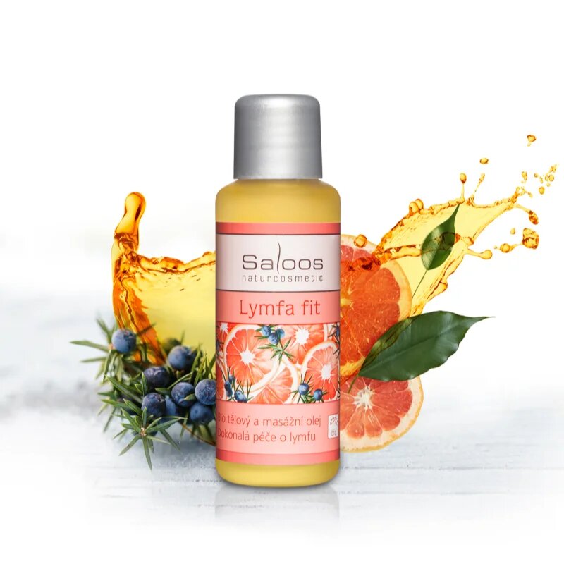 Saloos Bio Body And Massage Oils Lymfa Fit test és masszázsolaj 50 ml