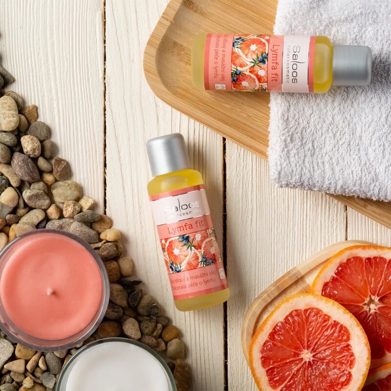 Saloos Bio Body And Massage Oils Lymfa Fit test és masszázsolaj 50 ml