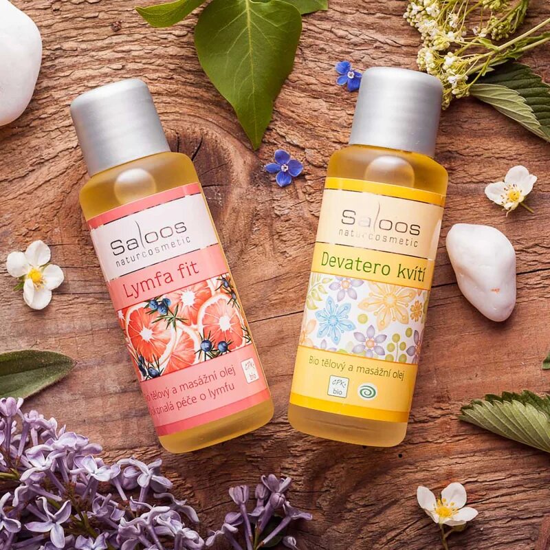 Saloos Bio Body And Massage Oils Lymfa Fit test és masszázsolaj 50 ml