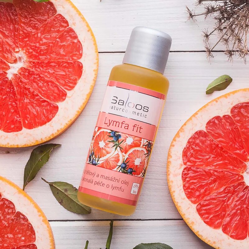 Saloos Bio Body And Massage Oils Lymfa Fit test és masszázsolaj 50 ml