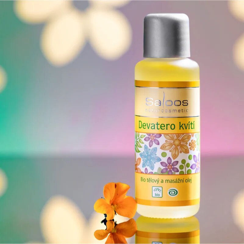 Saloos Bio Body And Massage Oils Meadow Flowers test és masszázsolaj 50 ml