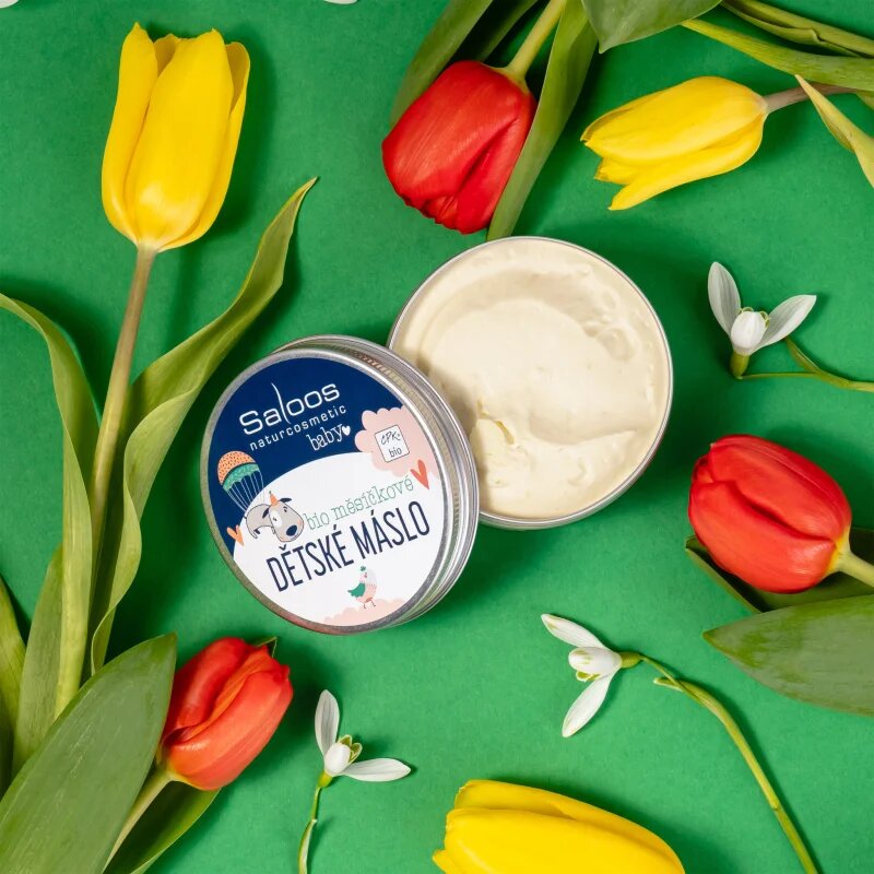 Saloos Bio Butter tápláló vaj a testre gyermekeknek körömvirág 150 ml