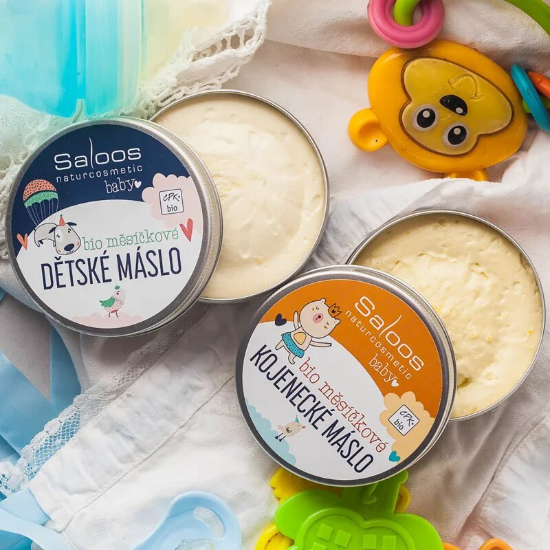 Saloos Bio Butter tápláló vaj a testre gyermekeknek körömvirág 150 ml