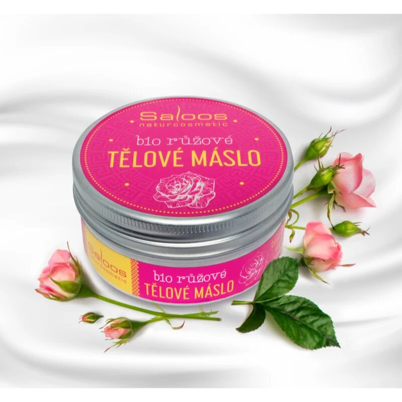 Saloos Bio Butter tápláló vaj a testre rózsaolajjal 75 ml