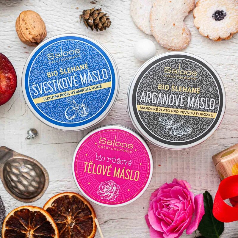Saloos Bio Butter tápláló vaj a testre rózsaolajjal 75 ml