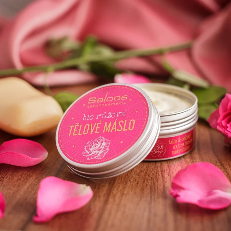 Saloos Bio Butter tápláló vaj a testre rózsaolajjal 75 ml