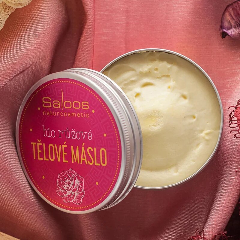 Saloos Bio Butter tápláló vaj a testre rózsaolajjal 75 ml