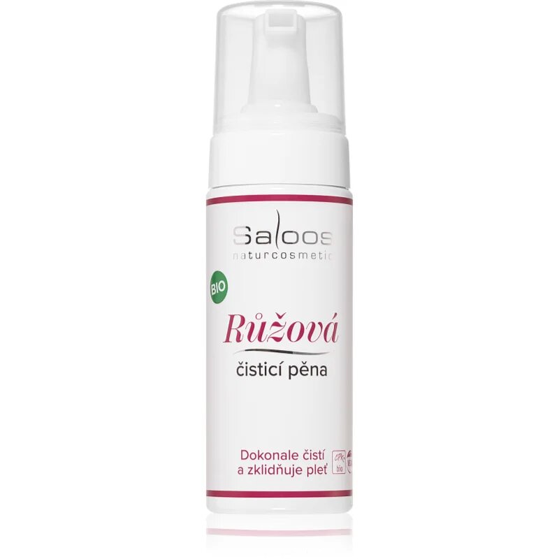 Saloos Bio Cleansing Care Rose tisztító hab a problémás bőrre 150 ml
