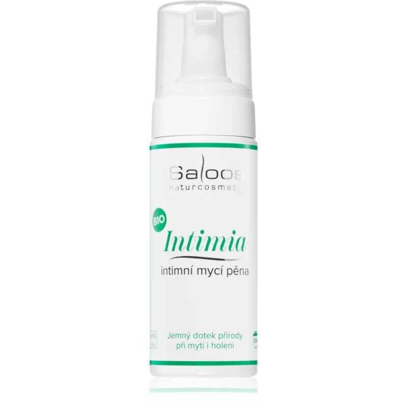 Saloos Bio Intimia tisztító hab intim higiéniára 150 ml