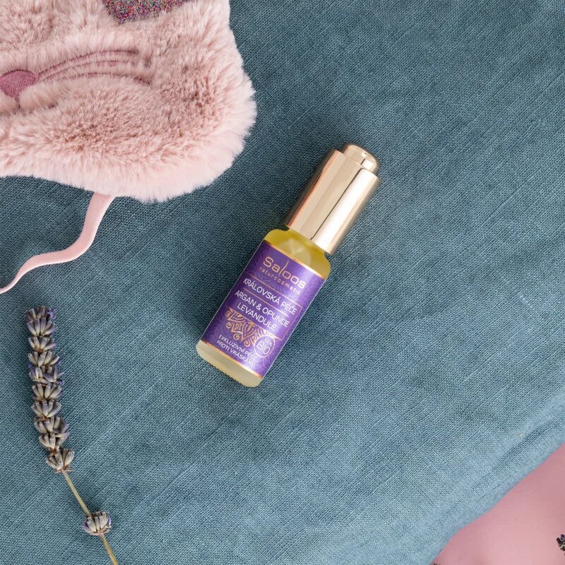 Saloos Bio King's Care Argan & Opuntia & Lavender bio argánolaj levendula illatú 20 ml