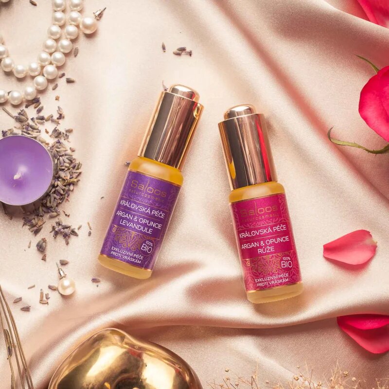 Saloos Bio King's Care Argan & Opuntia & Lavender bio argánolaj levendula illatú 20 ml