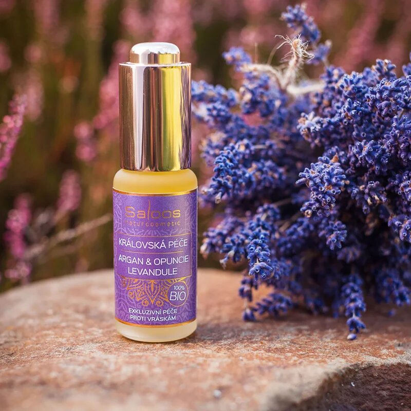 Saloos Bio King's Care Argan & Opuntia & Lavender bio argánolaj levendula illatú 20 ml